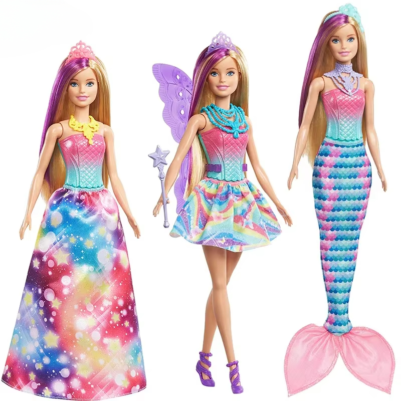 Baby Clothing Gifts - Genuine Barbie Doll Fairytale Fashion Toys