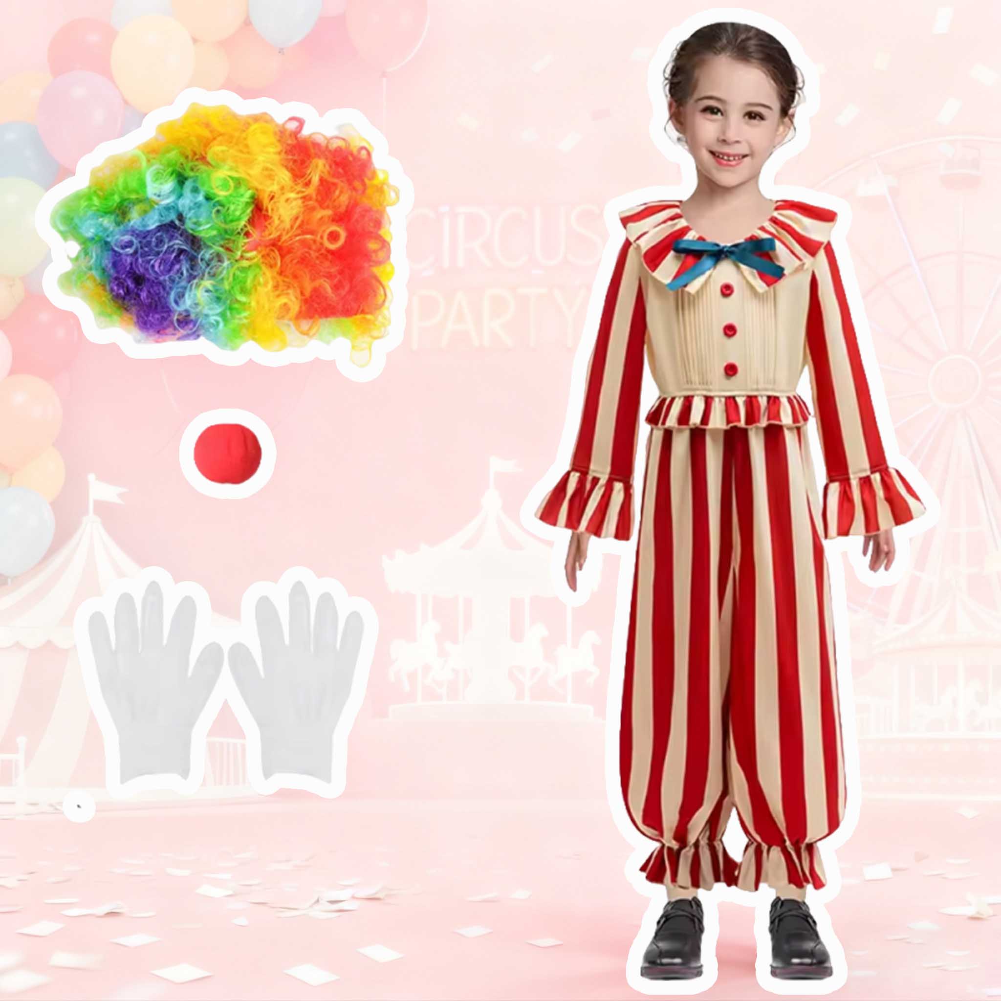 Baby Clothing For Boys - Halloween Clown Outfits Baby Girls Boys