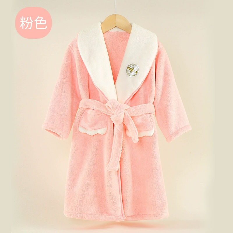Children's Cartoon Robe Winter - Baby Gown Nightwear review and price