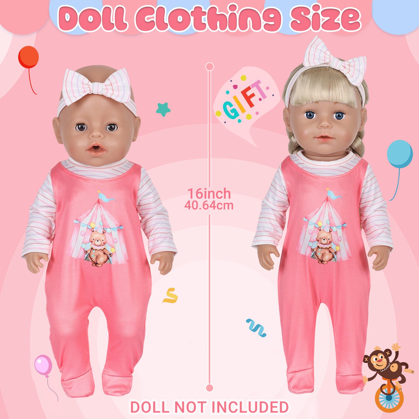 Doll Clothes for 16-18inch 40- - Baby Clothing Gifts review and price