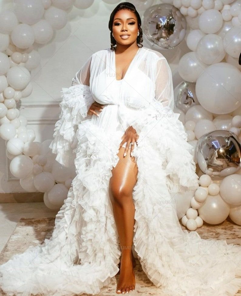 Maternity Gown for Baby Shower - Baby Gown Nightwear review and price