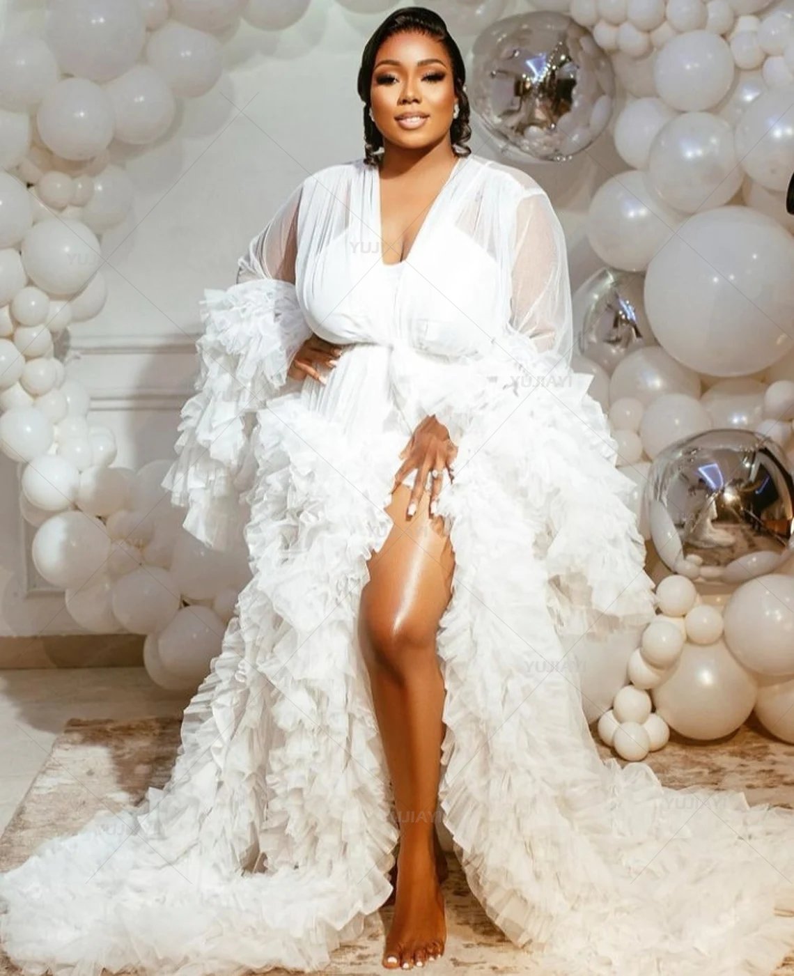 Maternity Gown for Baby Shower - Baby Gown Nightwear review and price