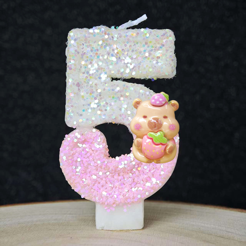 New Capybara Candles Cake Deco - Baby Clothing Gifts review and price