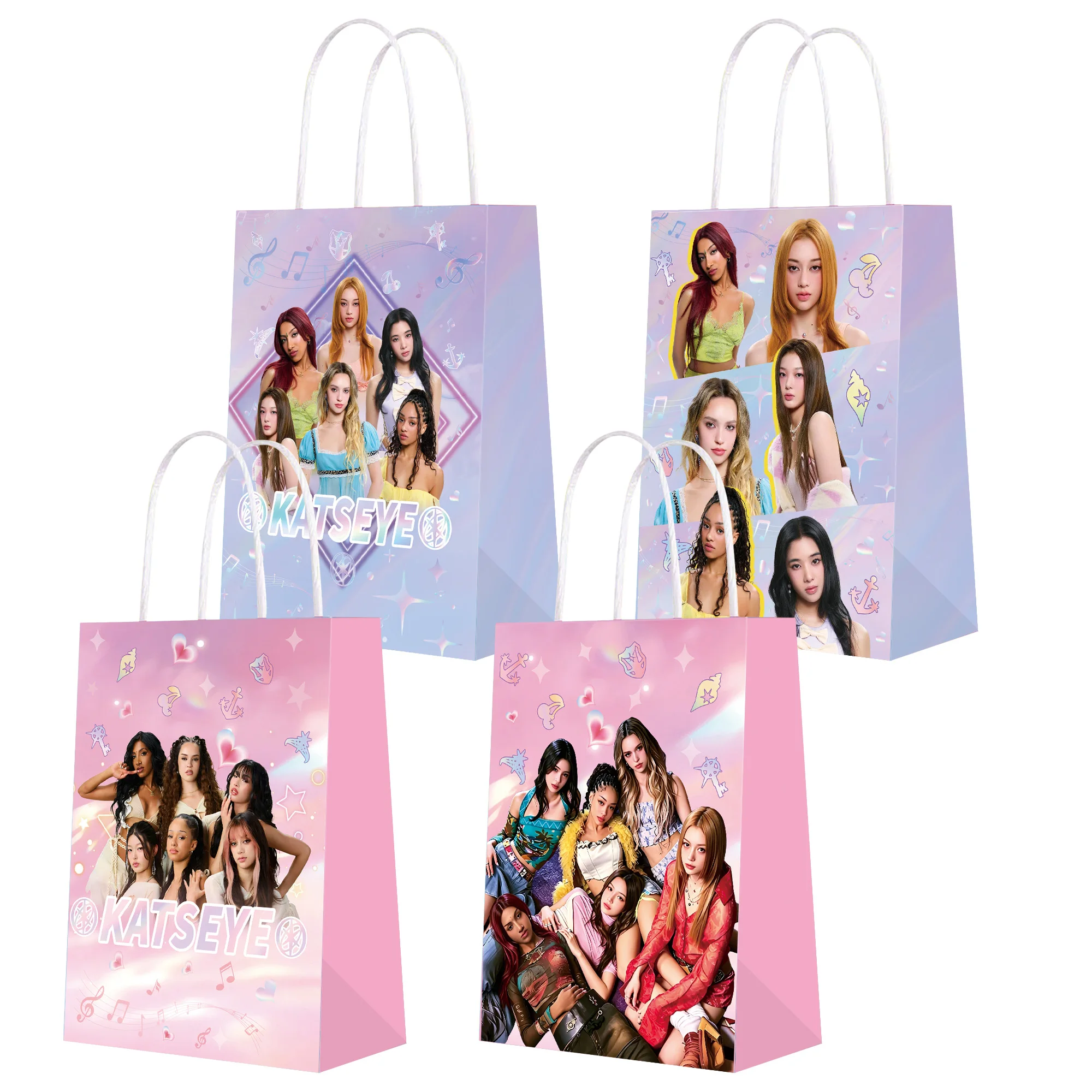 12pcs/Set Katseye Handbag Kpop - Baby Clothing Gifts review and price