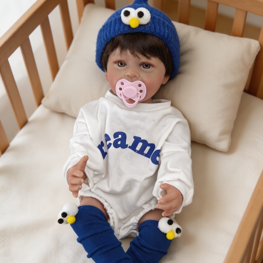 55cm simulation cute boy Rebor - Baby Clothing Gifts review and price