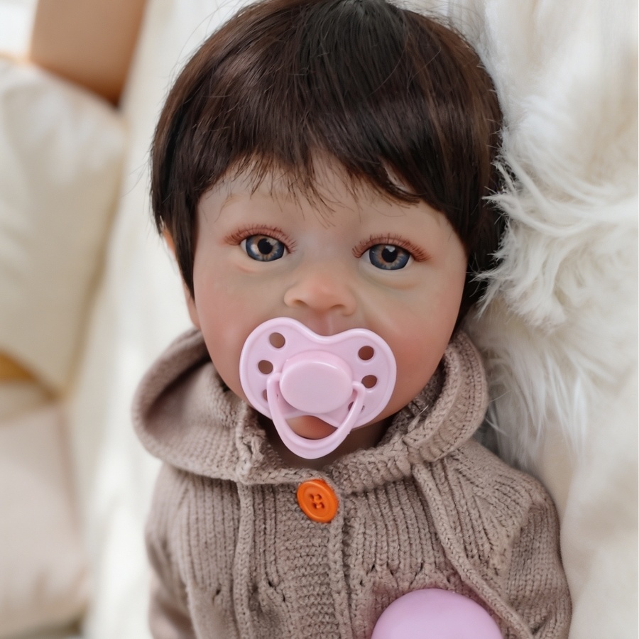 55cm simulation cute boy Rebor - Baby Clothing Gifts review and price