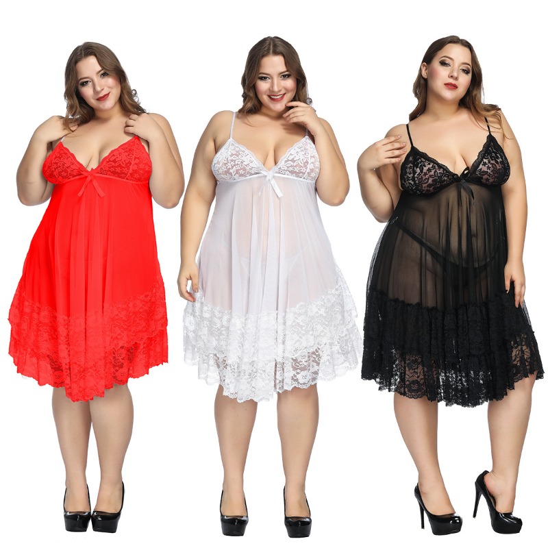 S-7XL Plus Size Sexy Strap Nig - Baby Gown Nightwear review and price