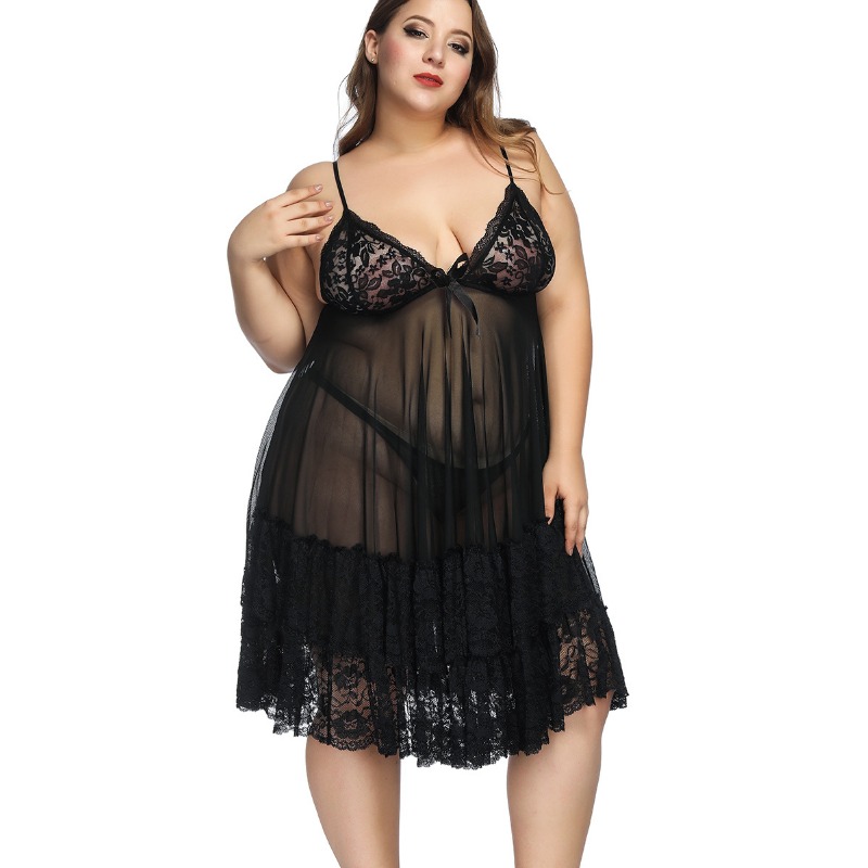 S-7XL Plus Size Sexy Strap Nig - Baby Gown Nightwear review and price