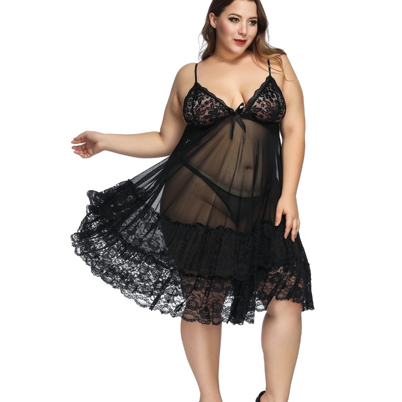S-7XL Plus Size Sexy Strap Nig - Baby Gown Nightwear review and price